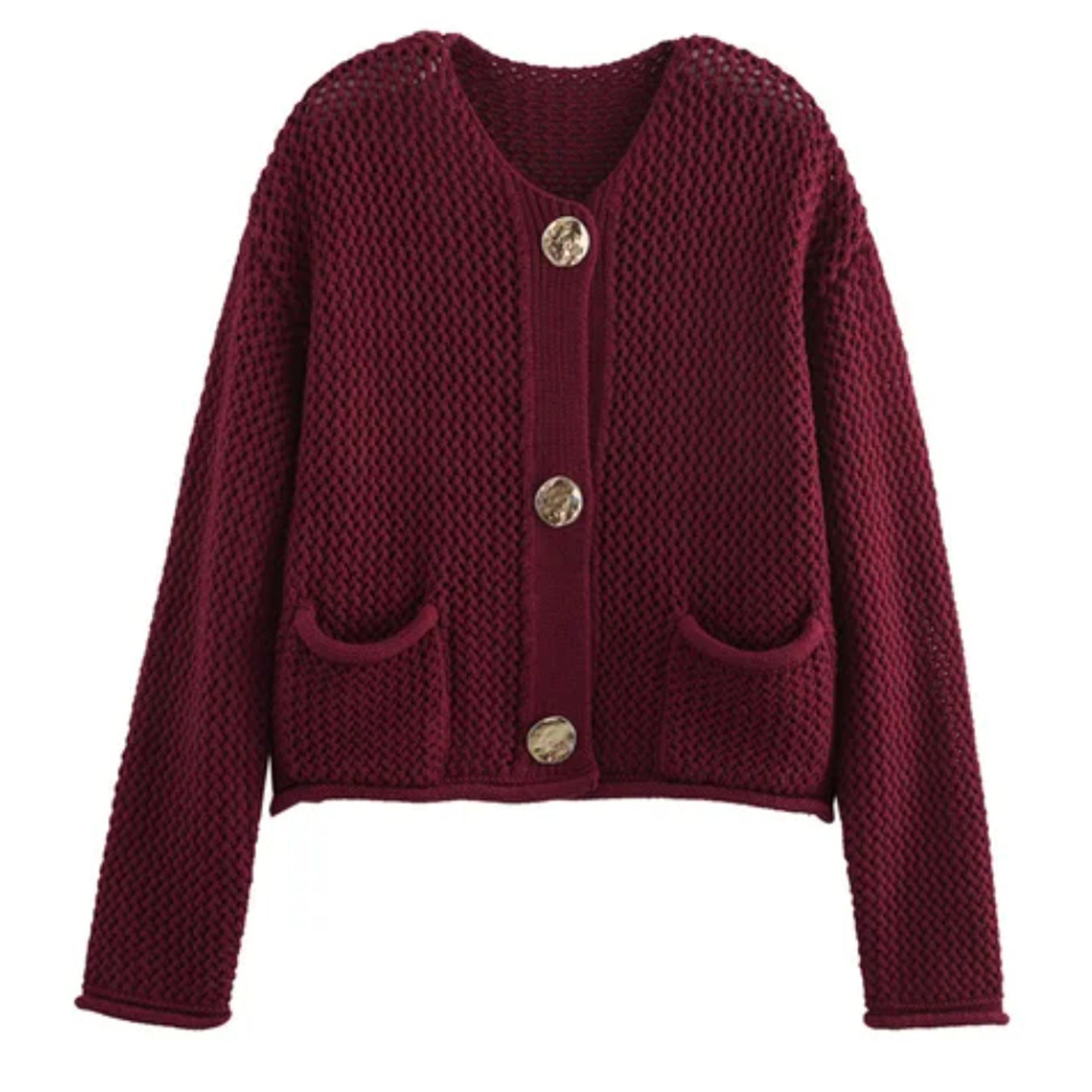 Women's Autumn Fashion Casual Solid Color Sweaters