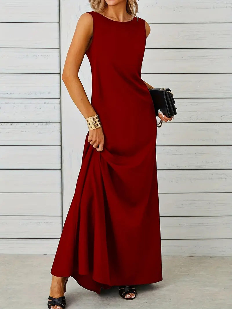 Elegant Graceful Vacation Style Solid Color Shorts