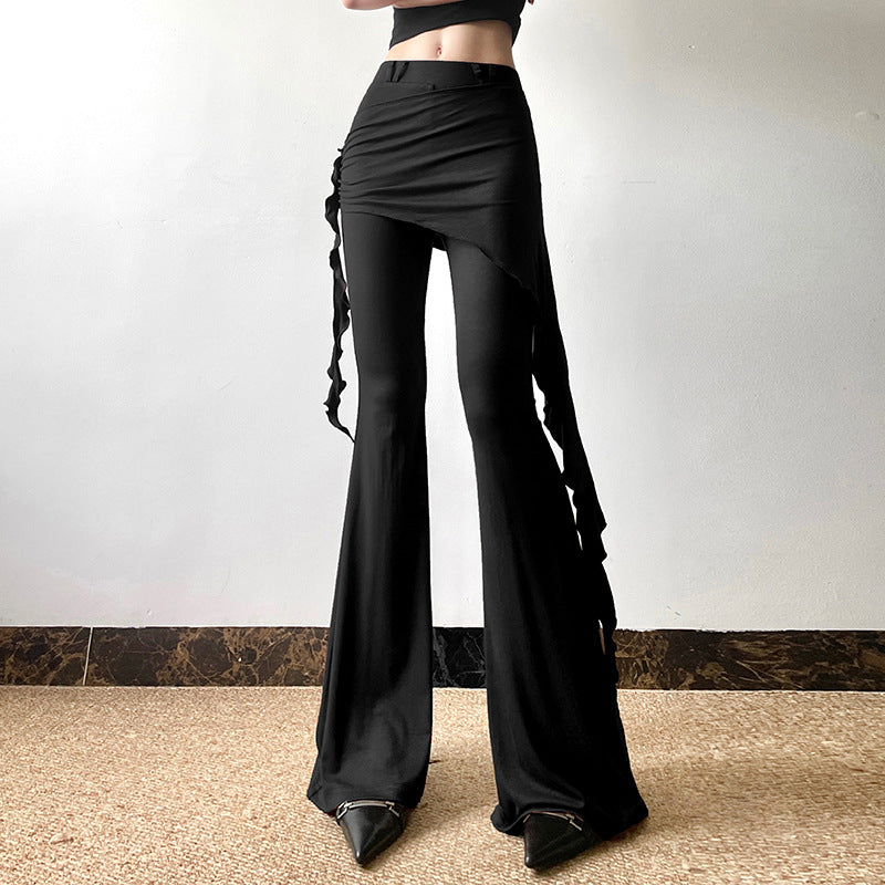 Women's Slim Street Fashion High Waist Casual Pants