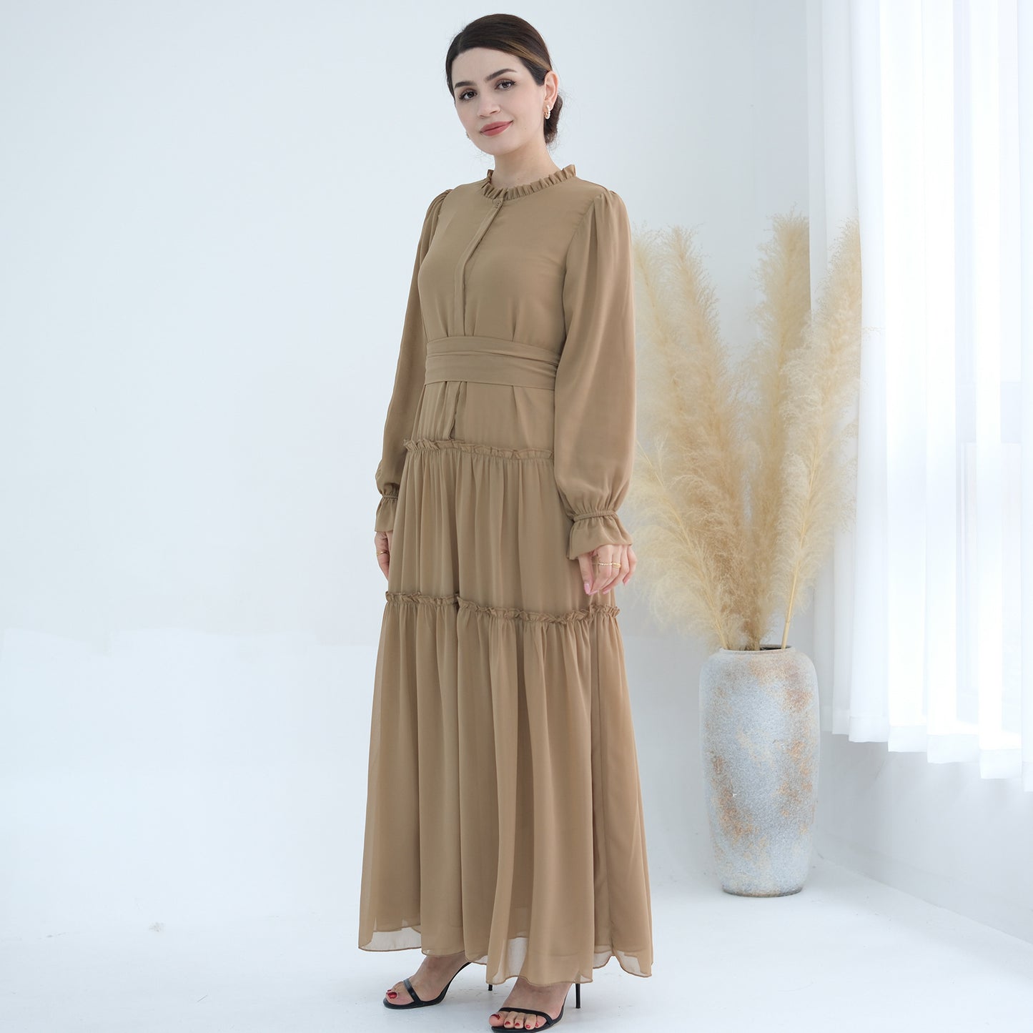 Glamorous Pure Beautiful Solid Color Dress Dresses