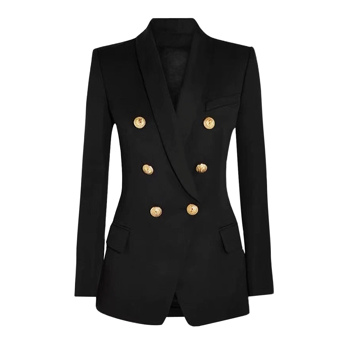 Women's Senior Classic Green Collar High Quality Blazers