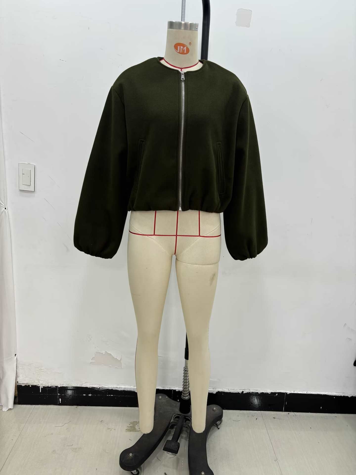 Women's Cool Soft Bomber Round Neck Jackets