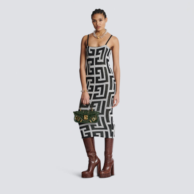 Sling Sier String Jacquard Sexy Tight Bandage Dresses