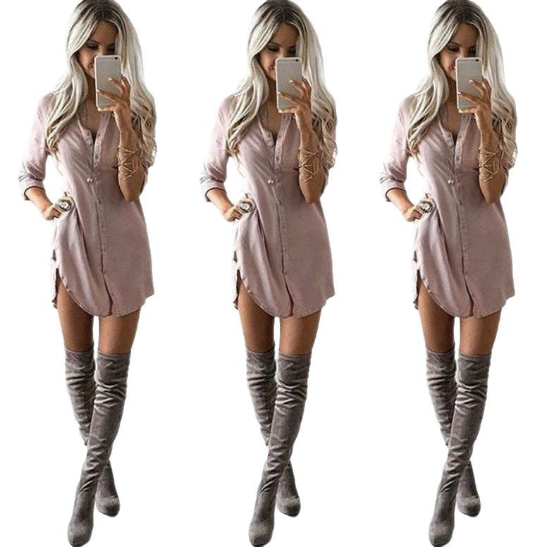 Women's Fashion Ladies Casual T-shirt Long Sleeve Blouses