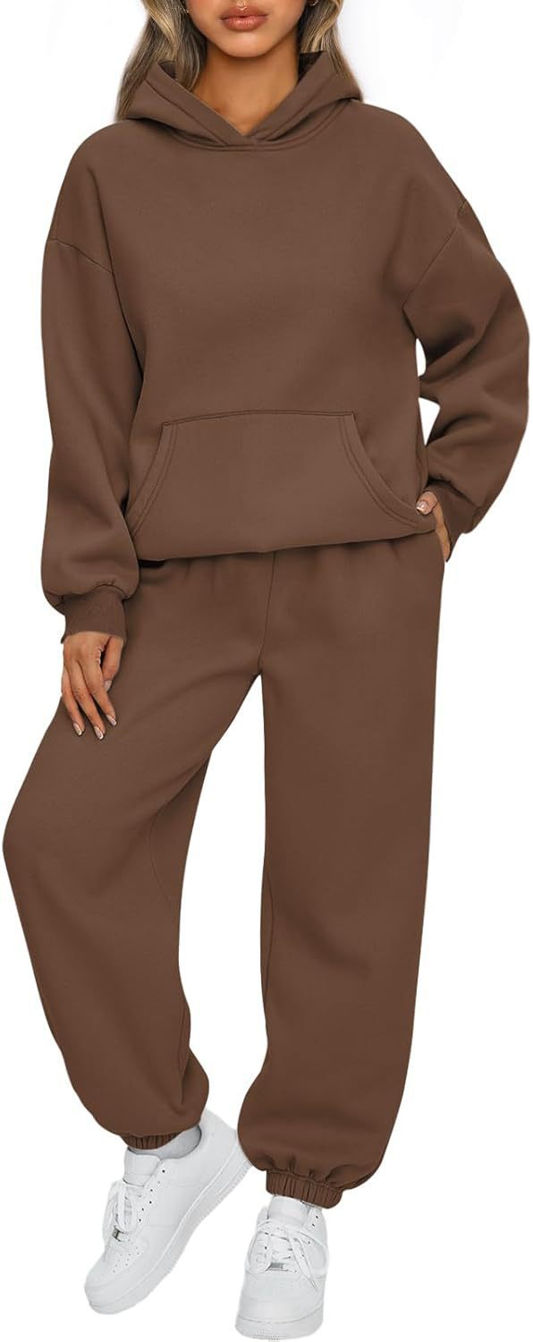 Elegant Women's Two-piece Hoodie Sportswear Trousers Fashion Casual Suit