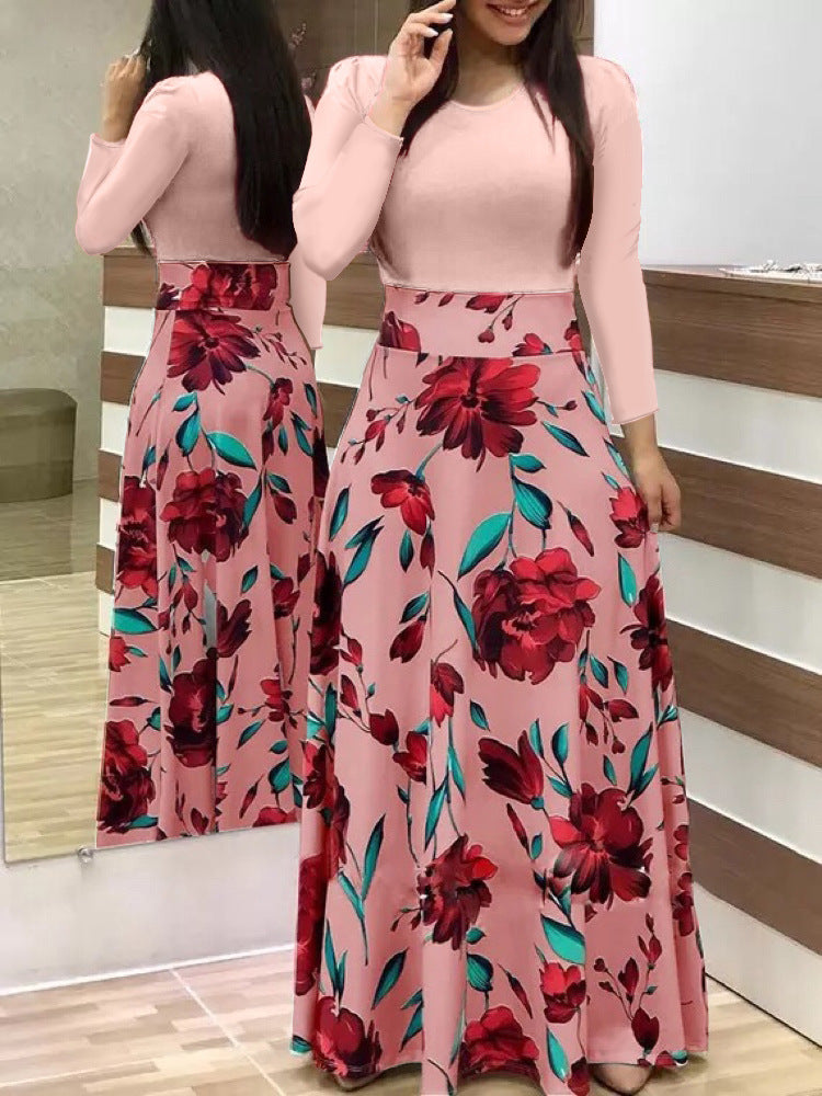 Pretty Women's Spring Style Retro Swing Dress