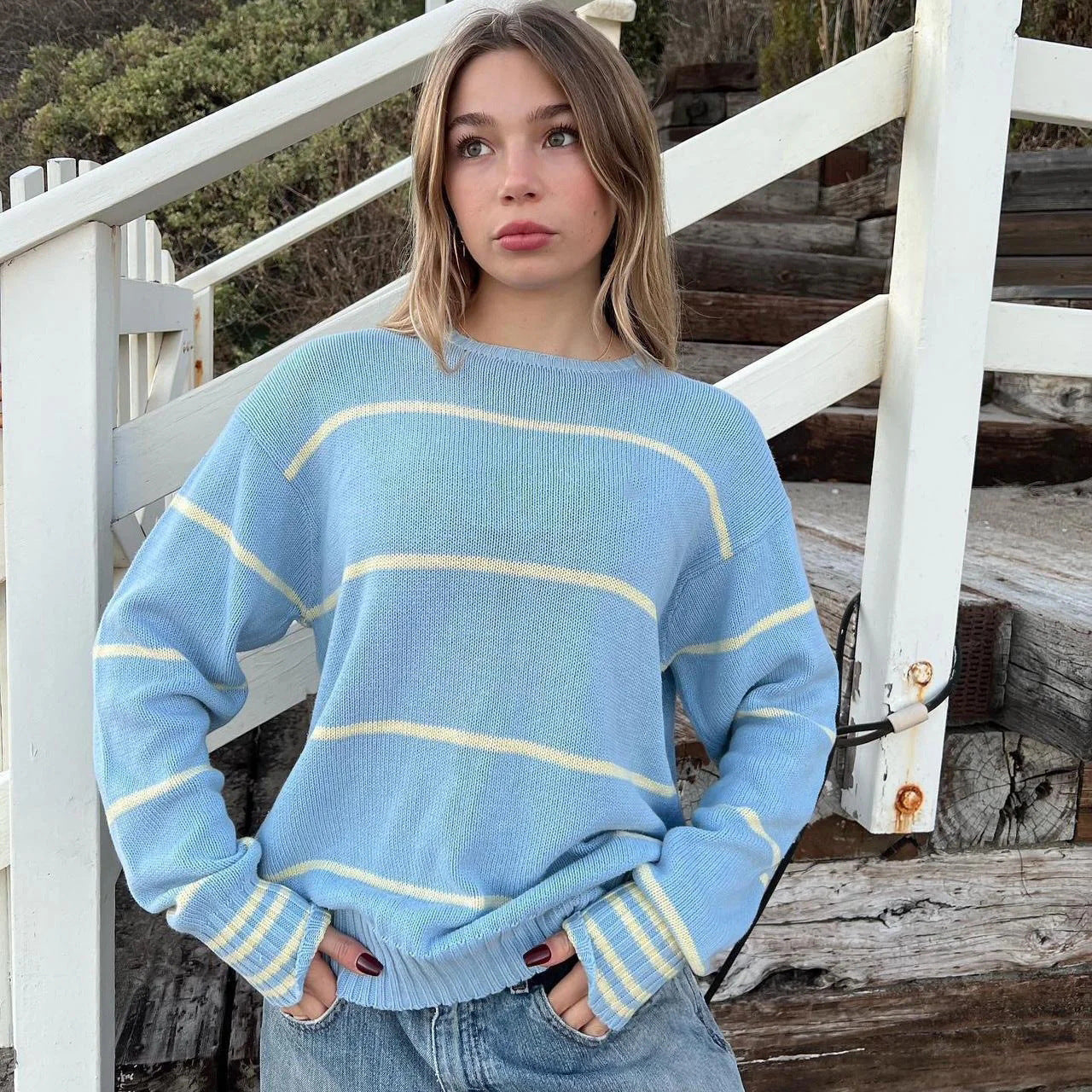 Women's Raglan Sleeve Printed T-shirt Crop Bottoming Round Blouses