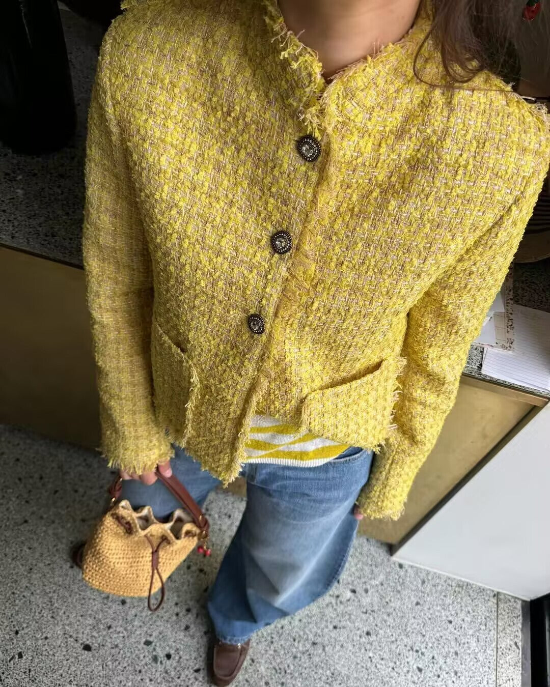 Women's Fashion Casual Small Stand Collar Coats