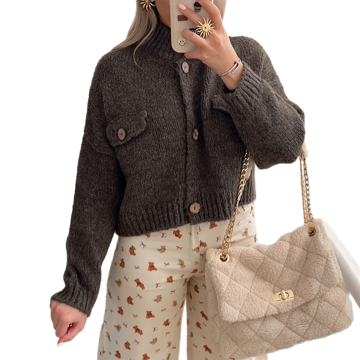 Women's Innovative Casual Woolen Long Sleeve Sweaters