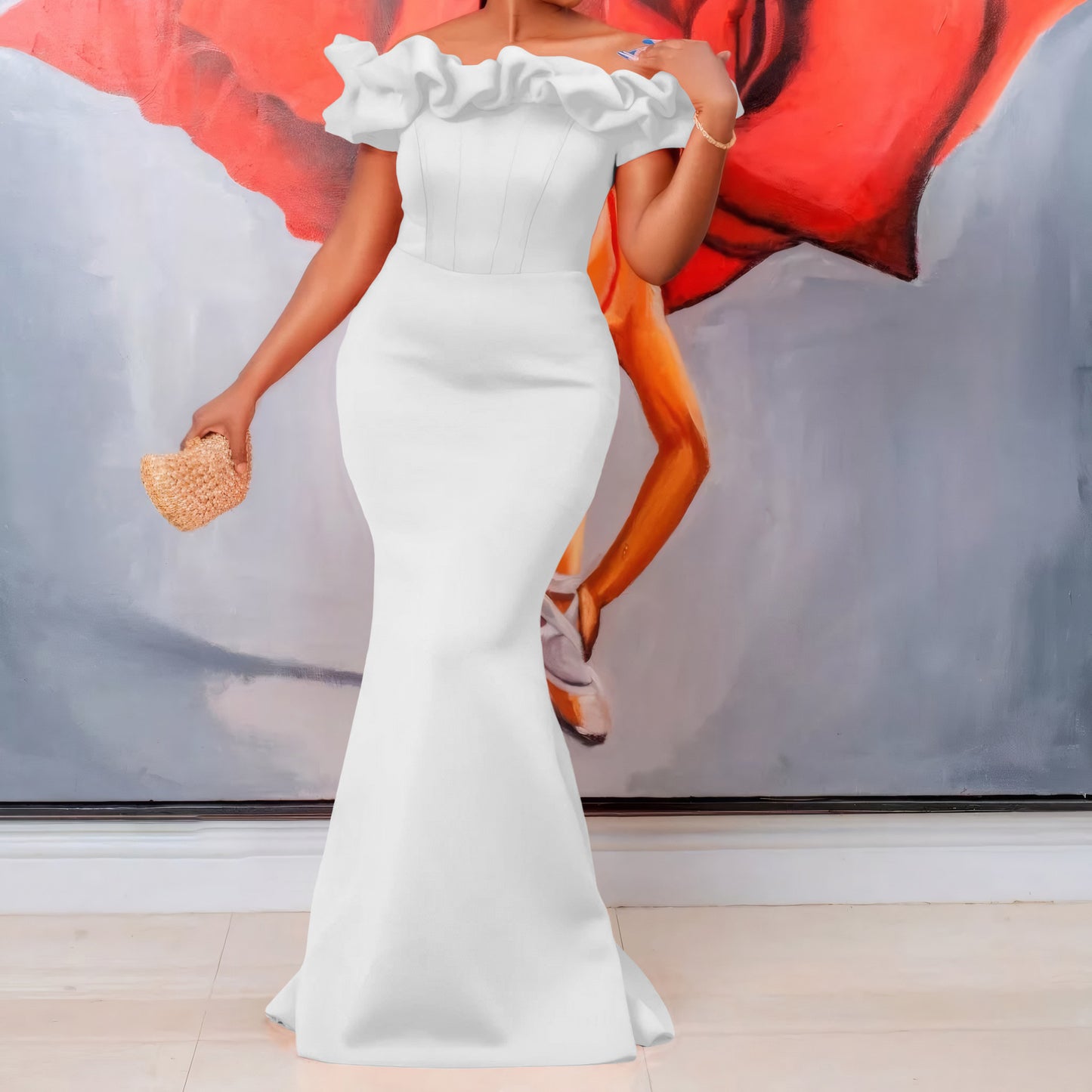 Women's Summer Sexy Fishtail Long Dress Formal Dresses