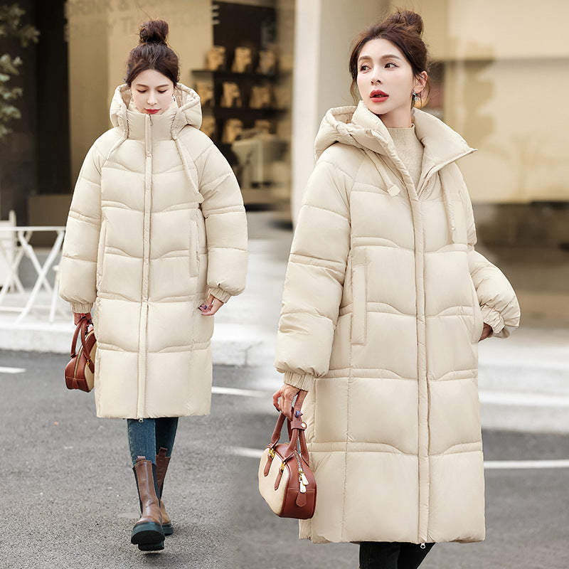 Women's Long Winter Korean Style Loose Thick Coats