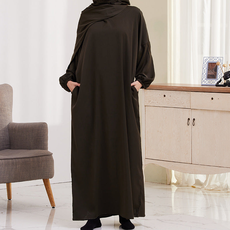 Women's Creative Dress Turkey Turban Robe Dresses