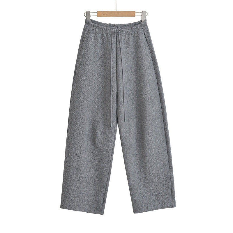 Women's Waist Banana Library Lazy Thick Loose Pants