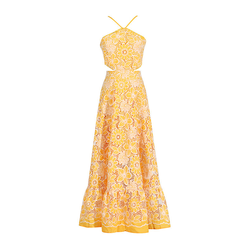 Women's Hot Vacation Style Dress Spring Printed Dresses