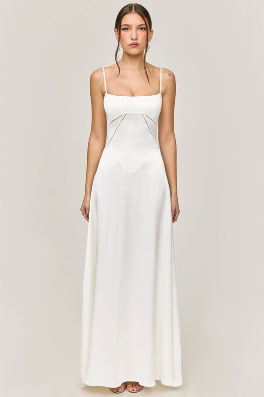 Women's Sling Dress Slim Fit Backless Maxi Dresses