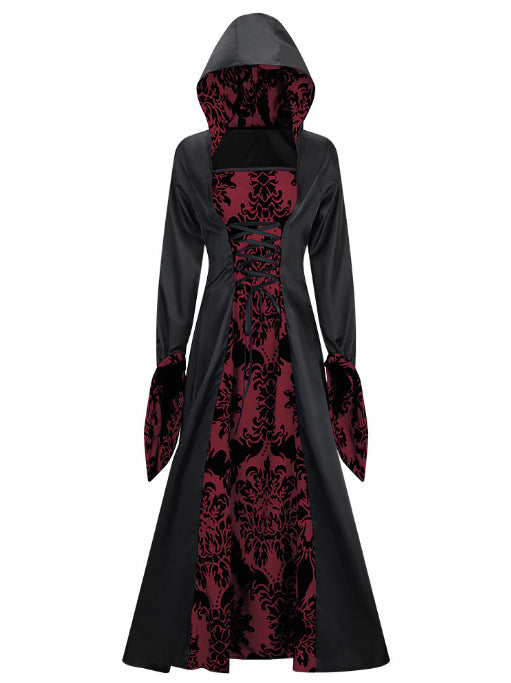 Dress Retro Palace Style Long Sleeve Dresses