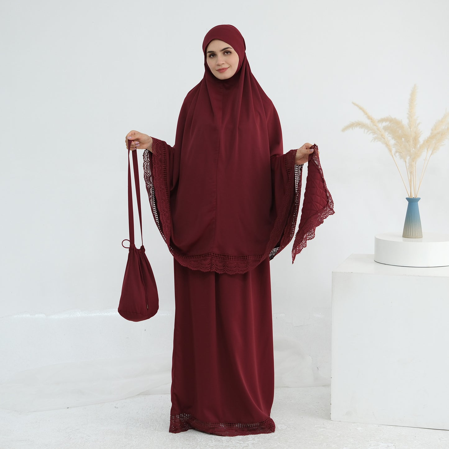 Creative Casual Turkish Lace Prayer Set Dresses