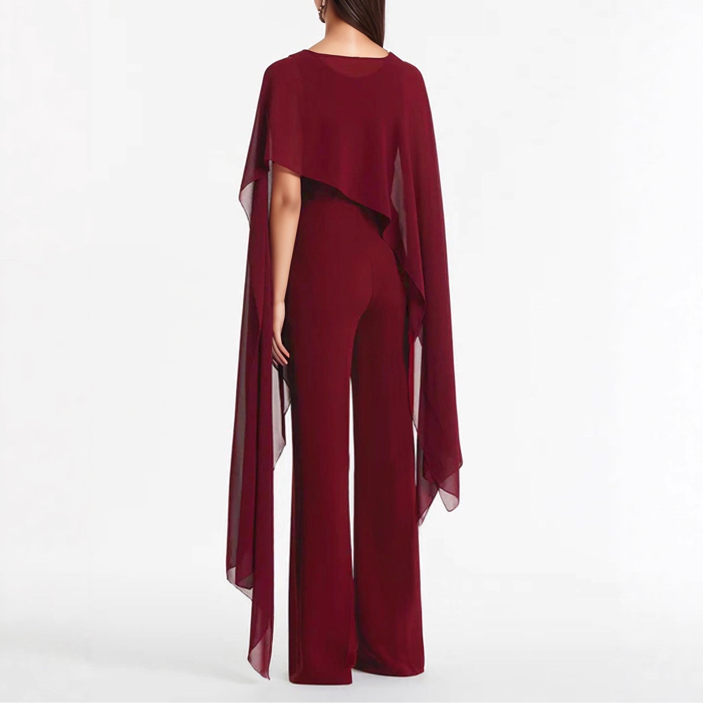 Women's Halloween Thin Cloak Ball Exercise Two-piece Pants