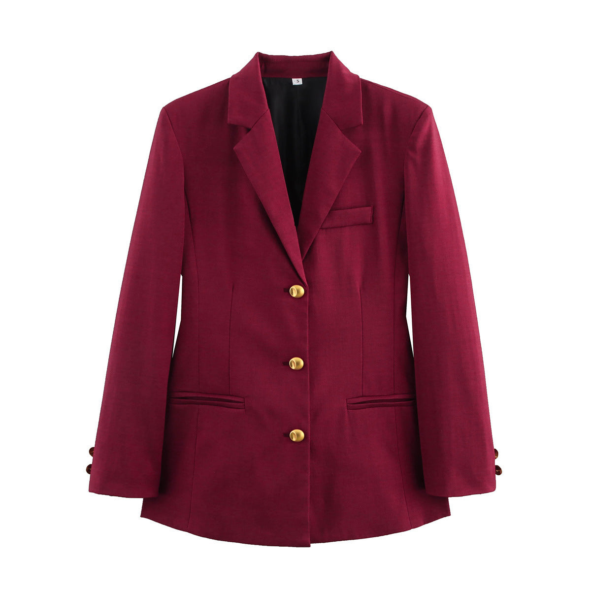 Women's Autumn Colors With Belt Business Jackets