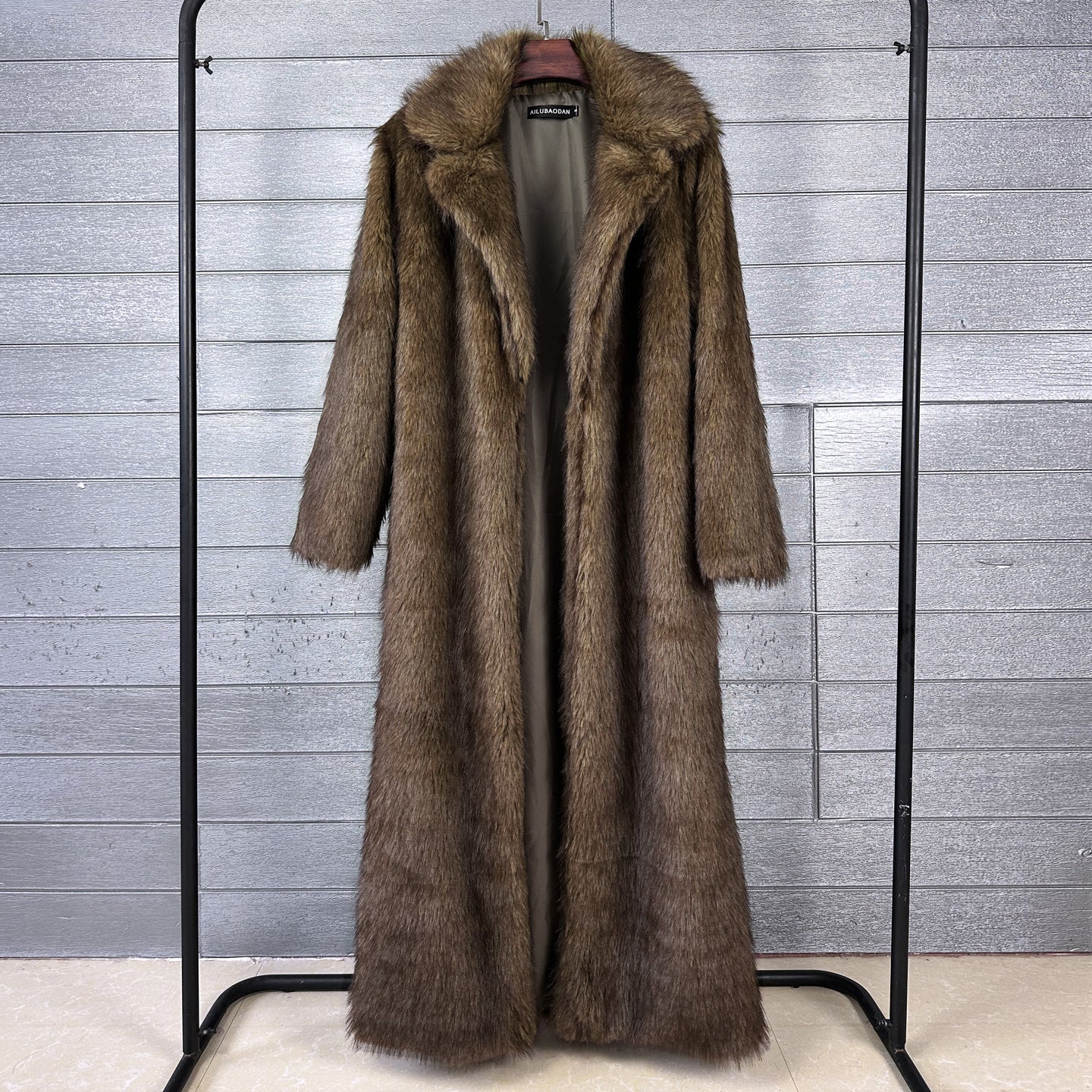 Women's Red Fox Imitation Furry Fur Extended Suits