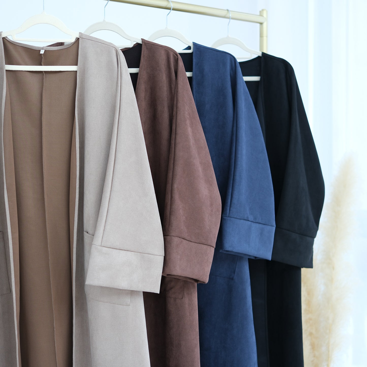 Graceful New Fashion Turkish Suede Dress Dresses