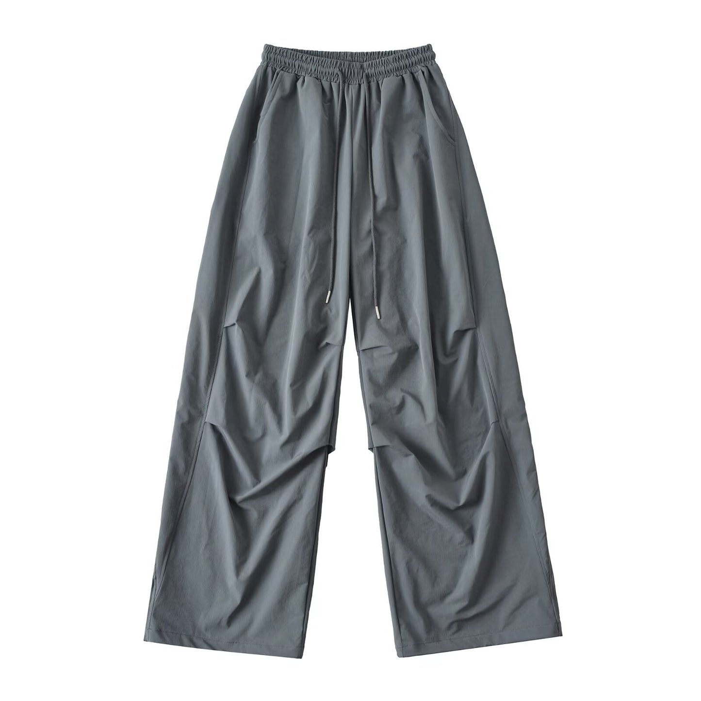Women's Elastic Waist Drawstring Loose Hip Hop Dance Pants