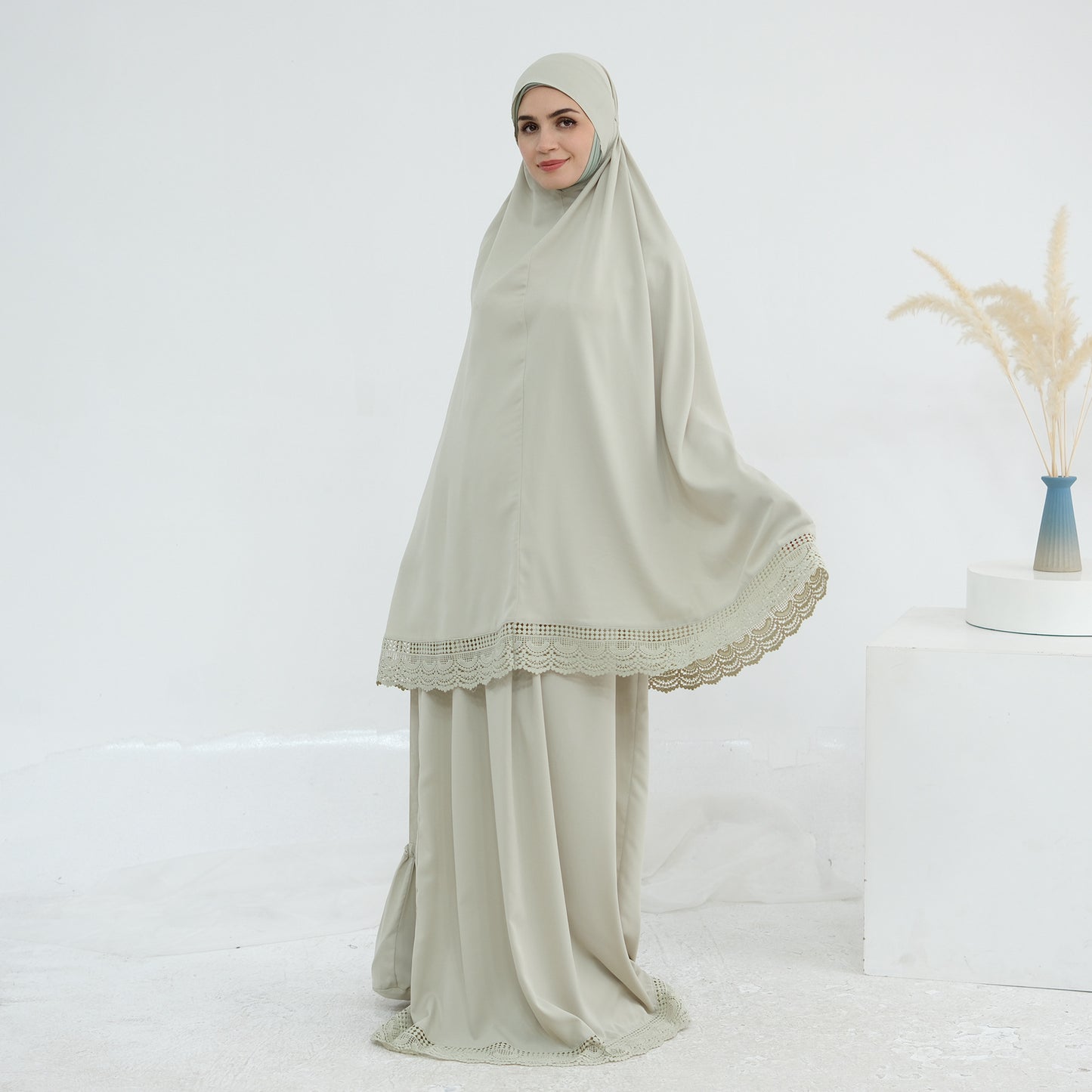 Creative Casual Turkish Lace Prayer Set Dresses