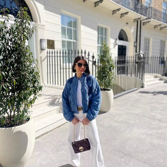 National Style Vintage Quilted Cotton Embroidered Coats