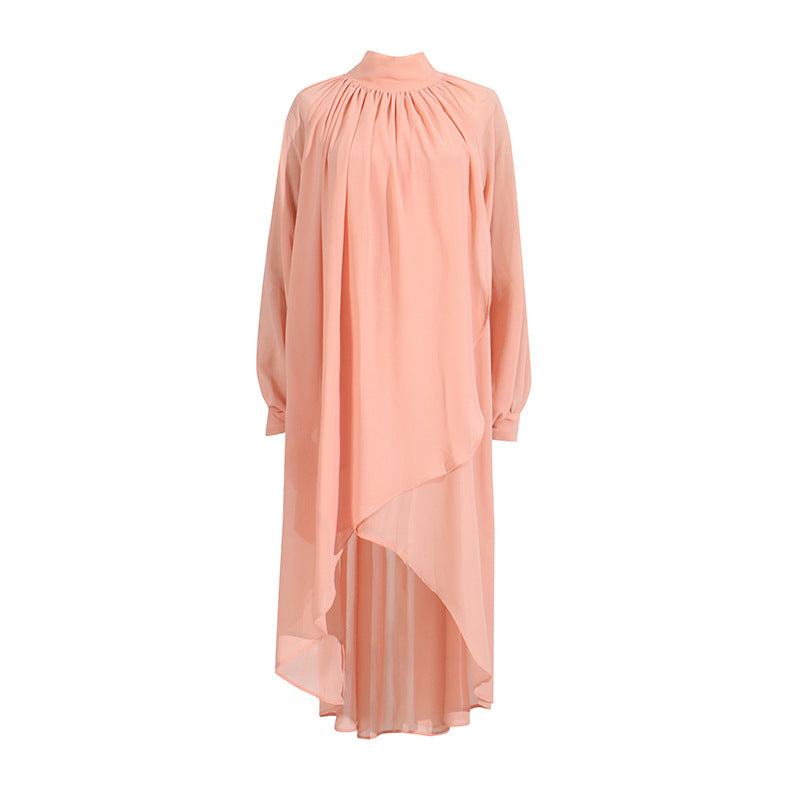 Women's Style Summer Comfort Casual Temperament Commute Turtleneck Blouses