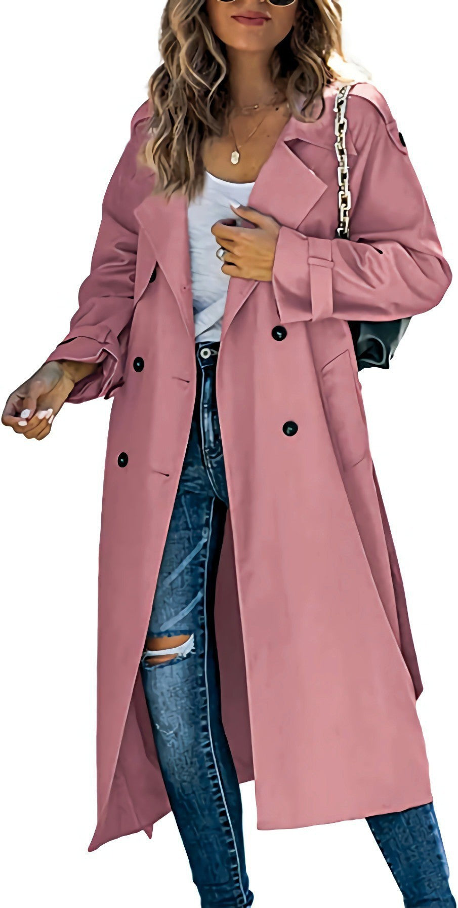 Women's Slouchy Winter Autumn Trench Overcoat Coats