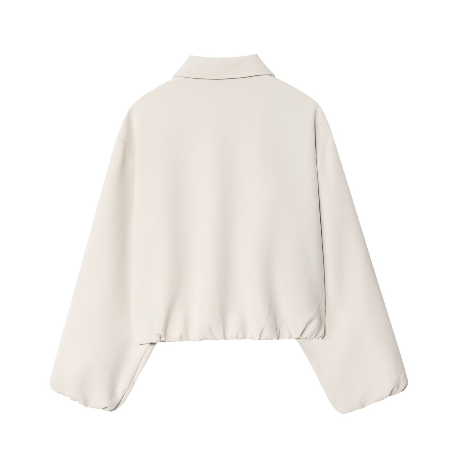 Slouchy New Unique Autumn Zipper Puffy Jackets