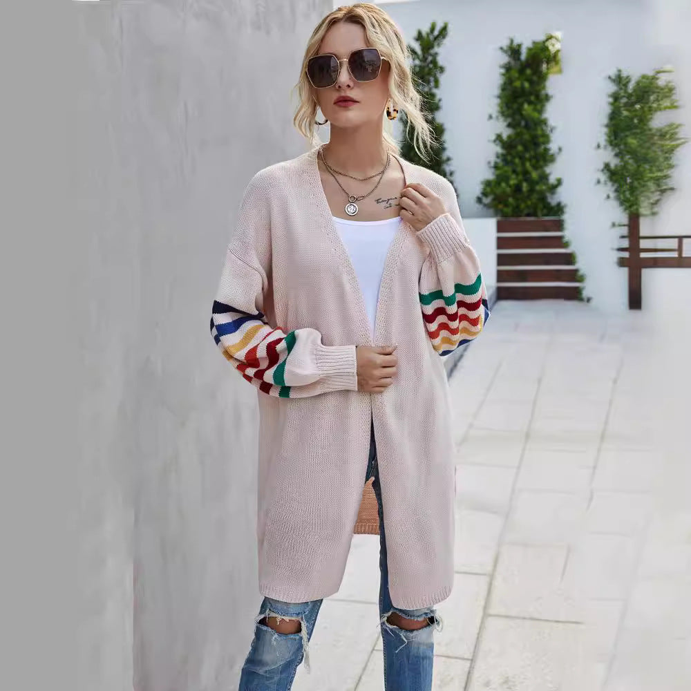 Women's Innovative Cool Charming Patchwork Loose Knitwear