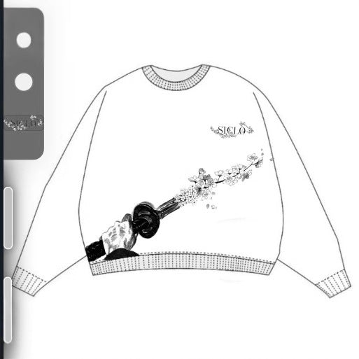 Women's Loose Pullover Personal Leisure Crew Neck Sweaters