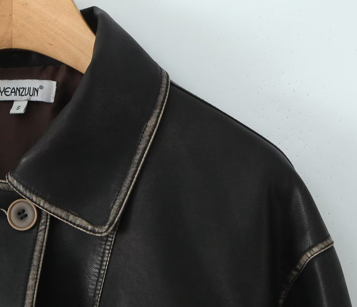 Women's Autumn Fashion Retro Washed Brushed Jackets