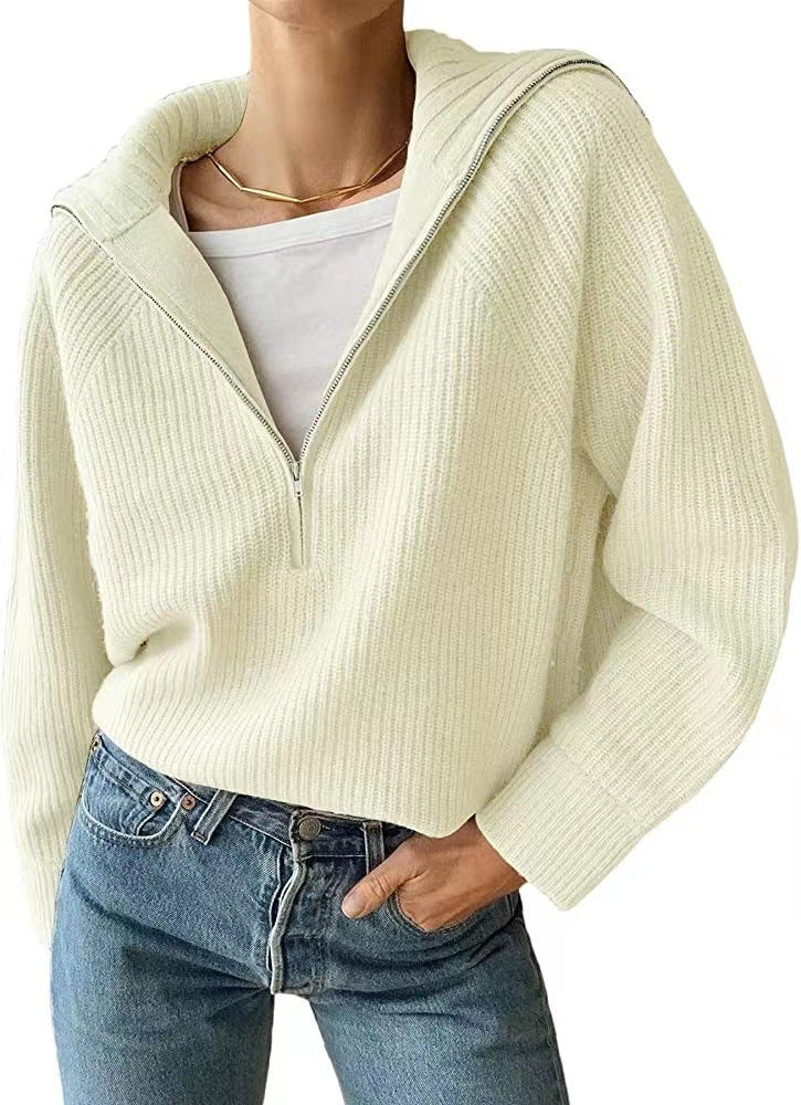 Women's New Knitted Personality Fashion Trend Knitwear