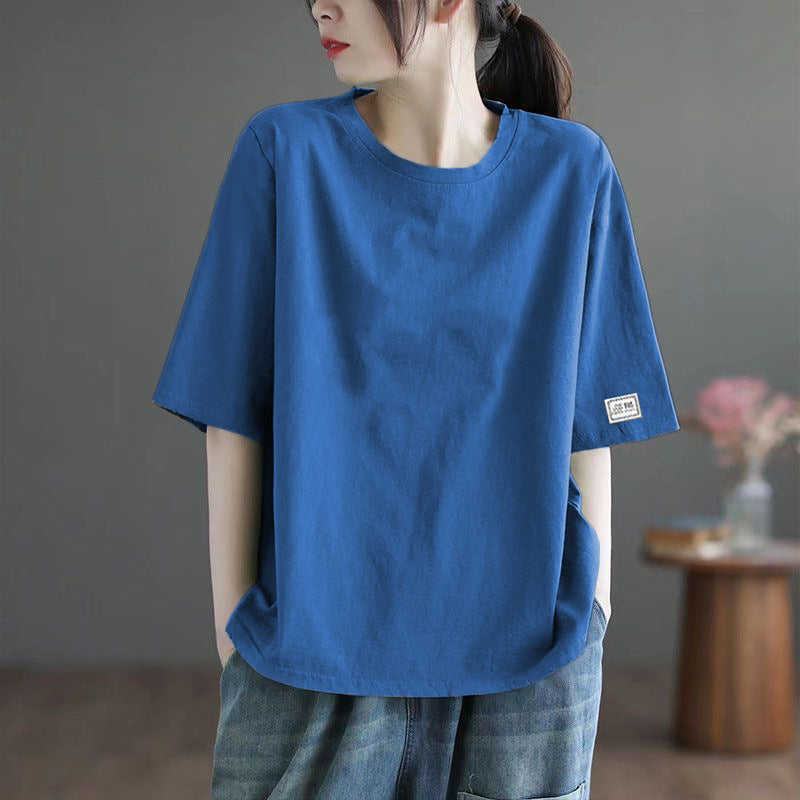 Women's High-grade Labeling Cuff Sleeve Western Style Plus Size