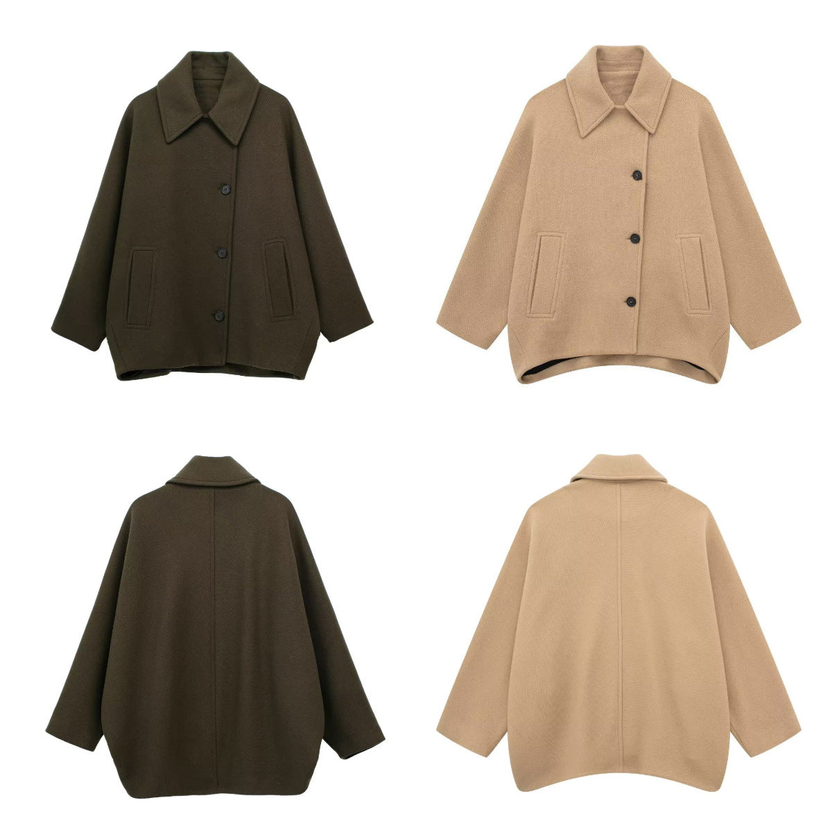 Women's Winter Comfortable Refined Lapel Long Sleeve Coats