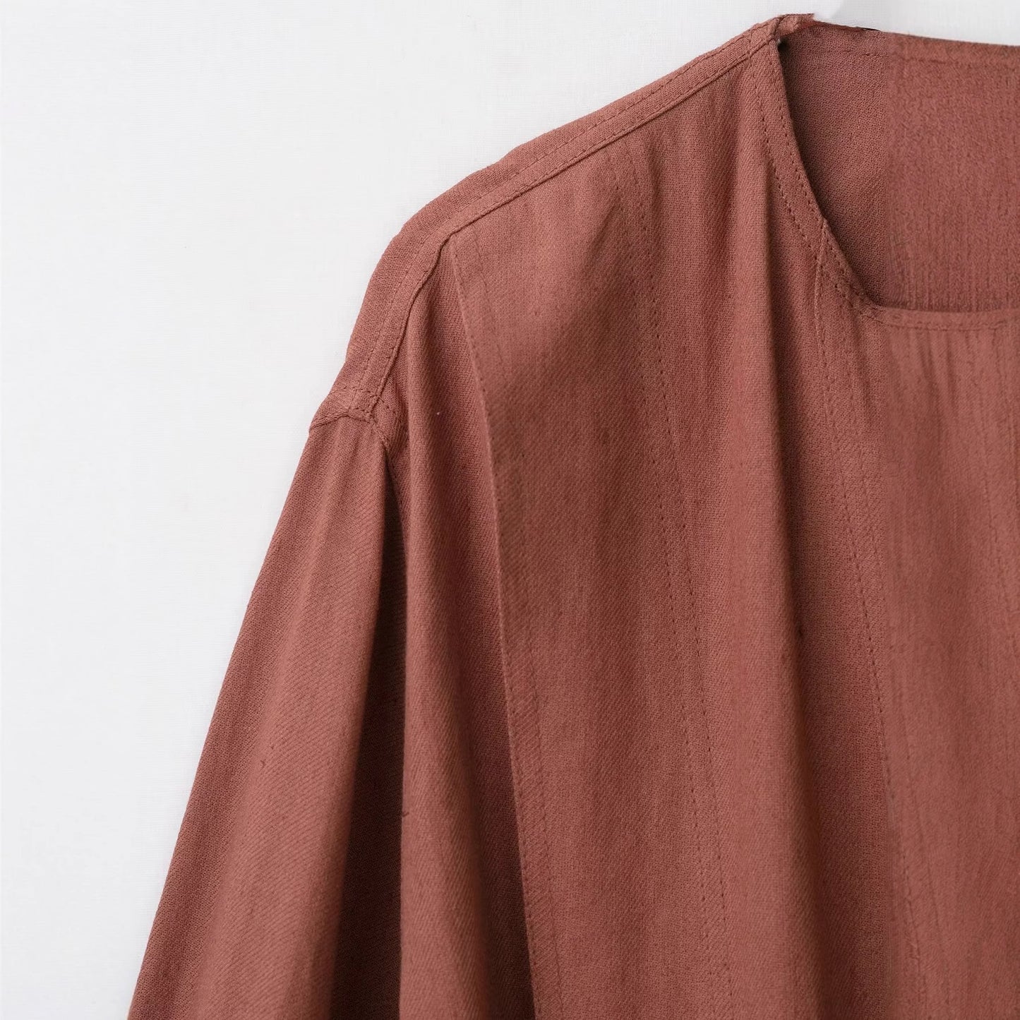 Women's Fashion Single-breasted Zipper Ornament Suede Loose Jackets