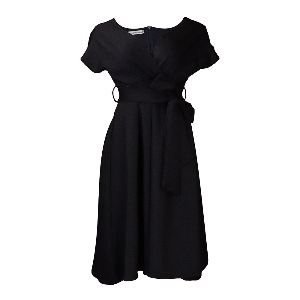 Women's Dark Color Swing Sexy Small Dress Dresses
