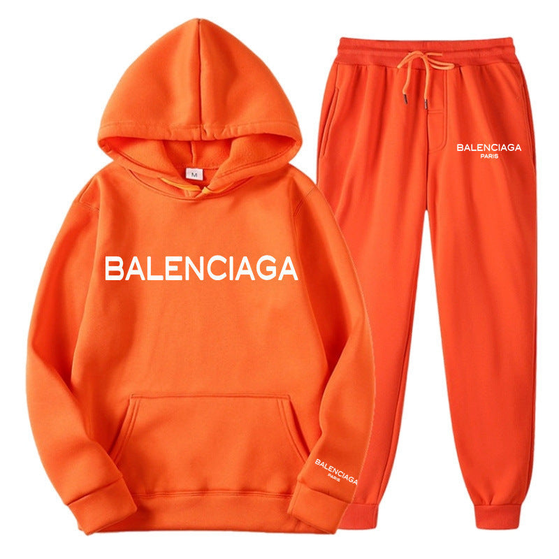 Women's & Men's Trendy Letters High Street Loose Fleece Suits