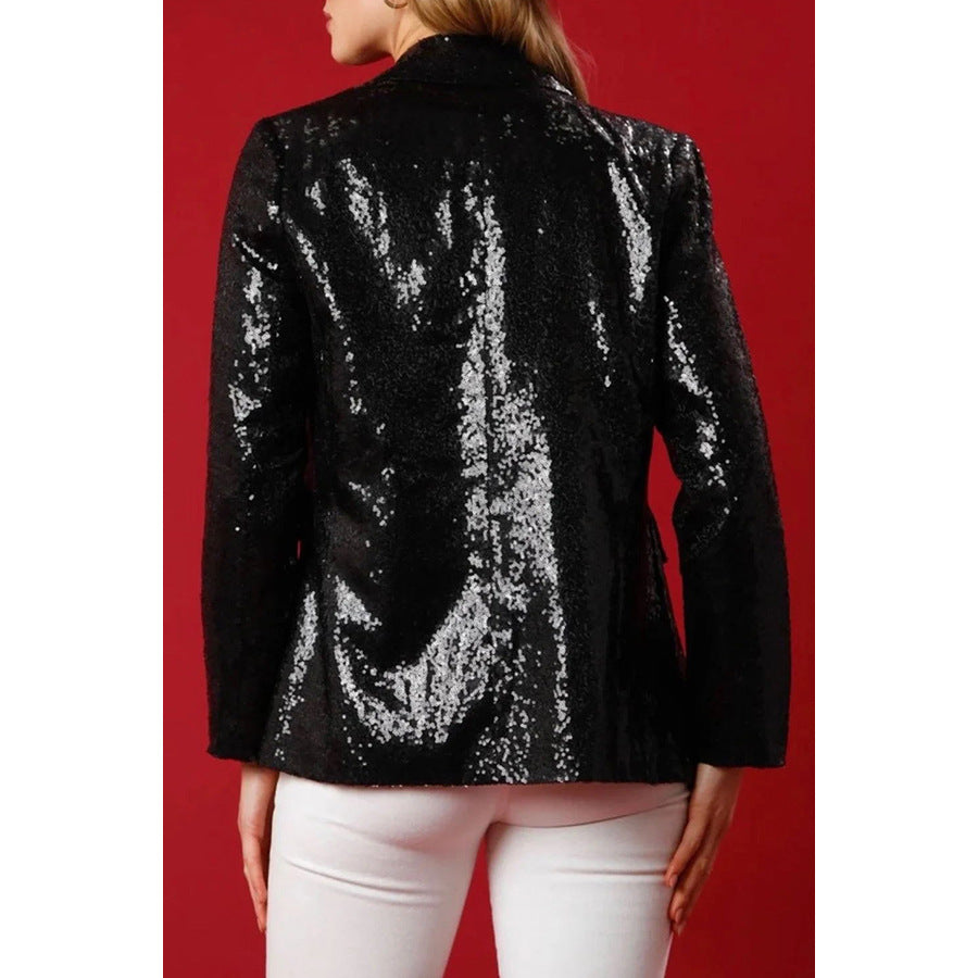 Women's Christmas Loose Sequined Party For Tops