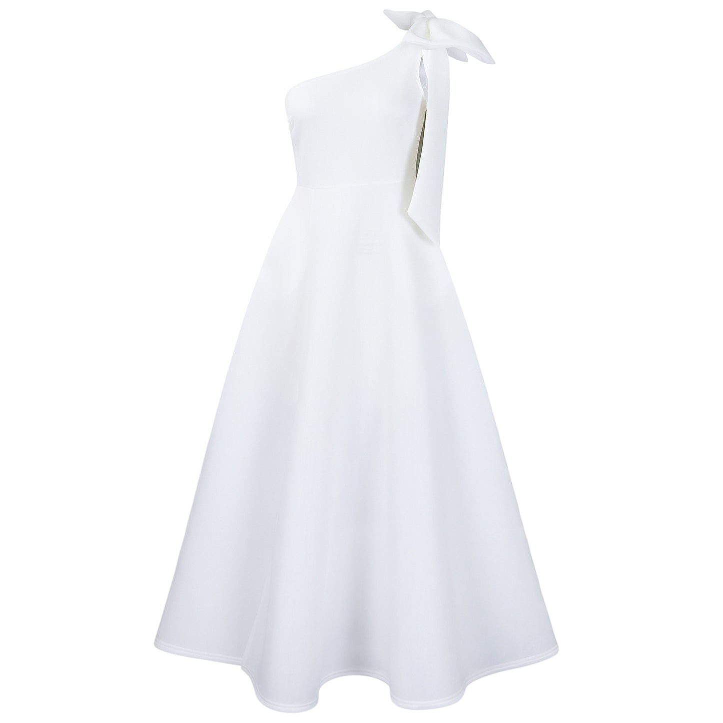 Women's Slant Shoulder Big Bow Sexy Formal Dresses