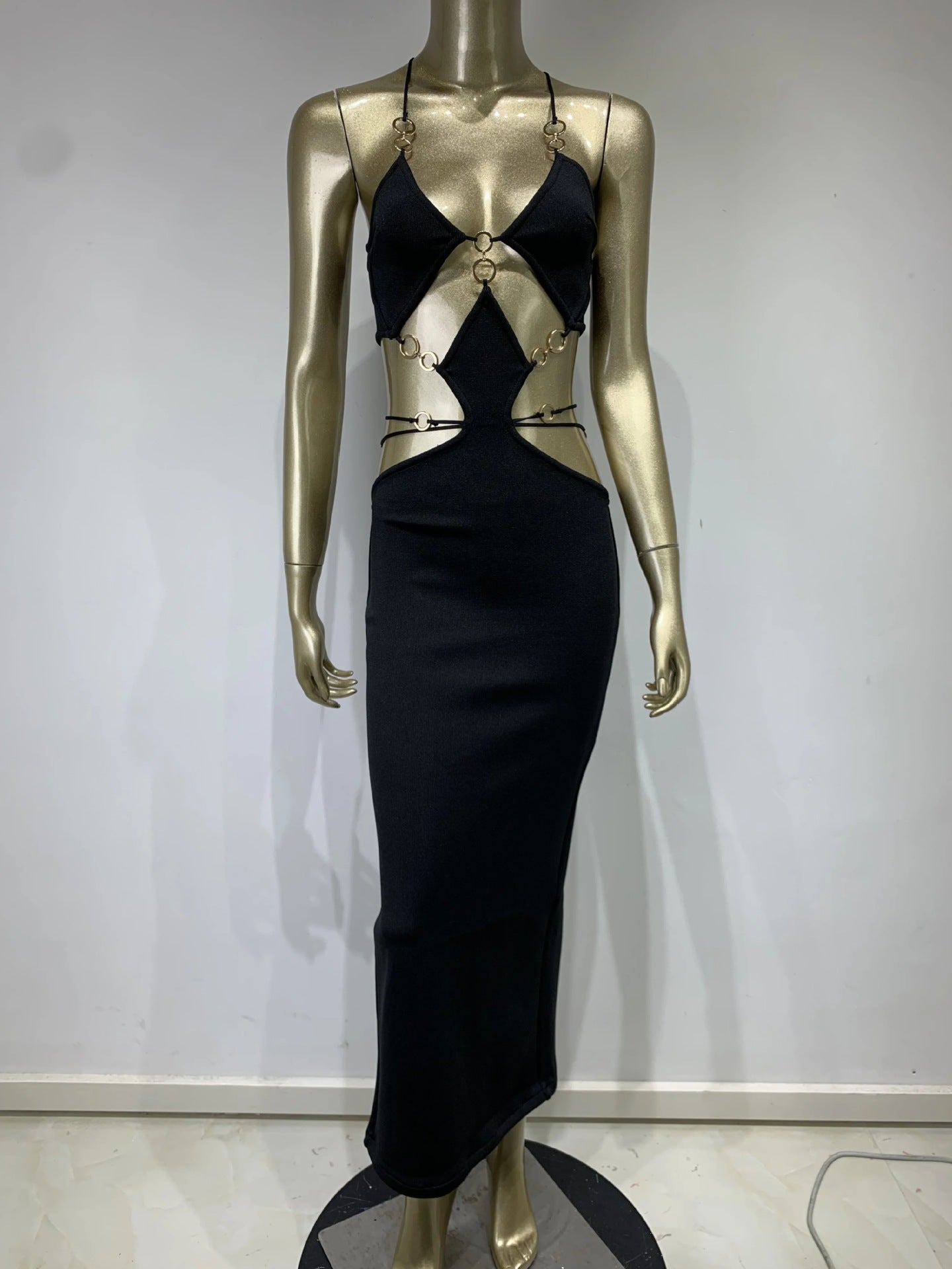 Bandage Dress Sexy Sling Long Banquet Dresses