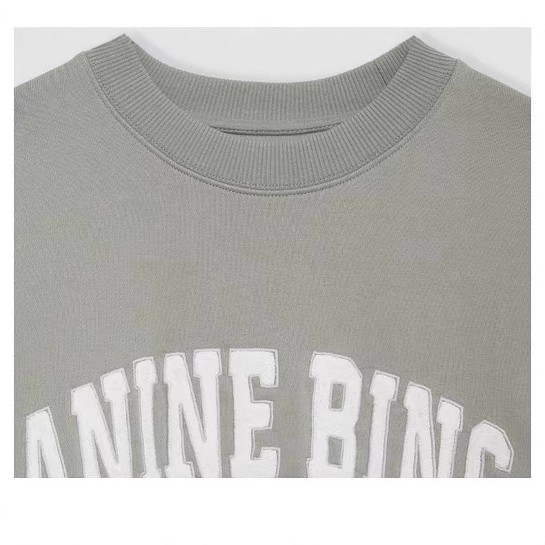 Women's North American Niche Classic Letter Embroidery Sweaters