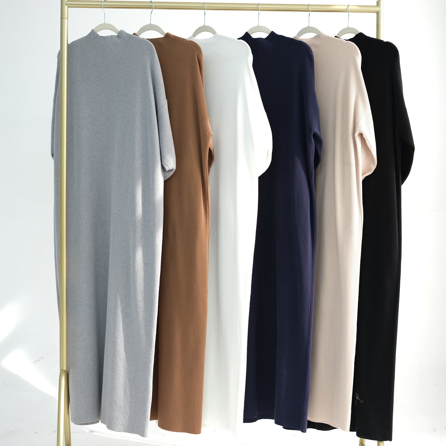 Attractive Soft Thickened Knitted Loose Dress Dresses