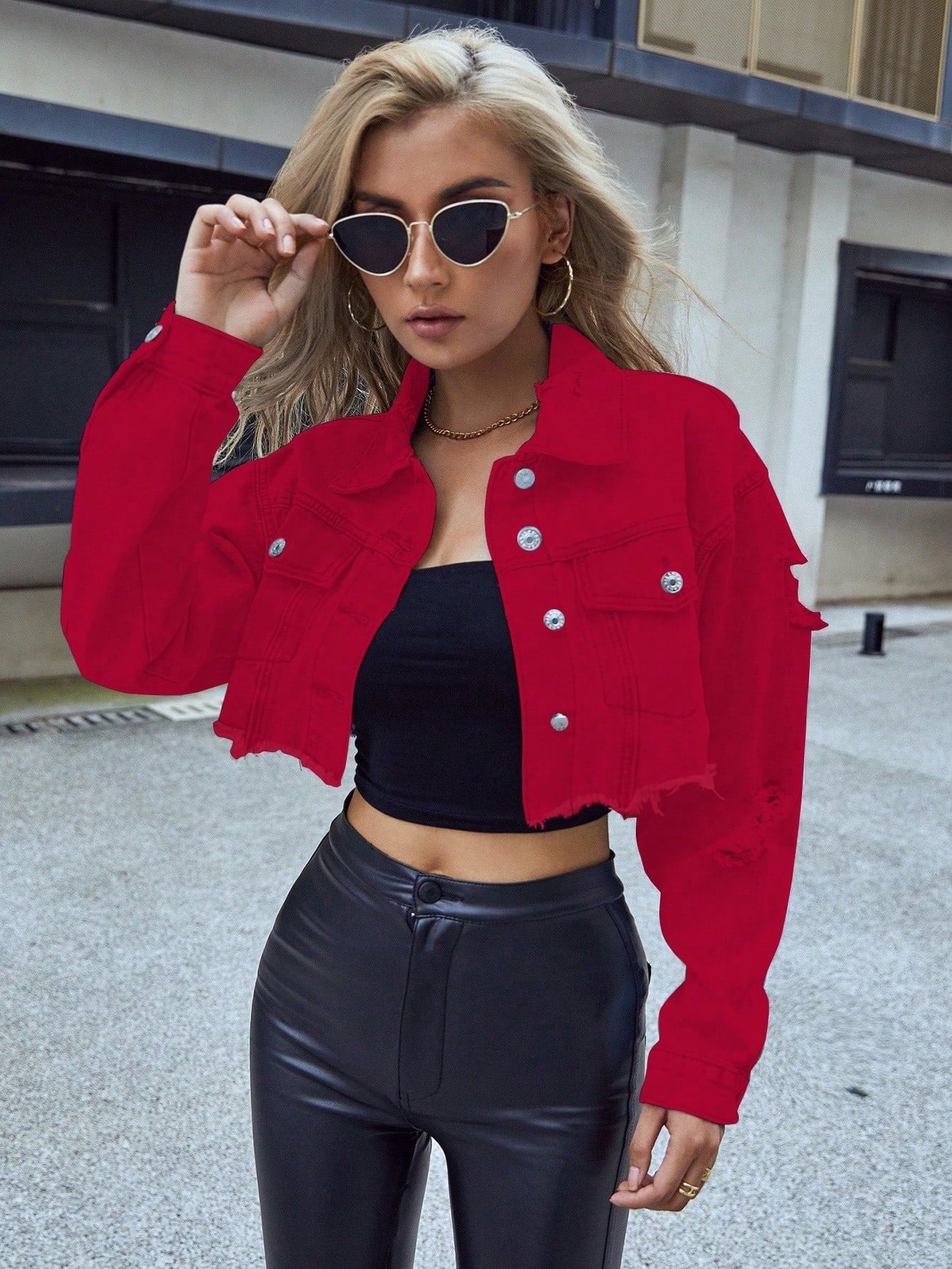 Women's Cool Stylish Casual Fashion Denim Coats