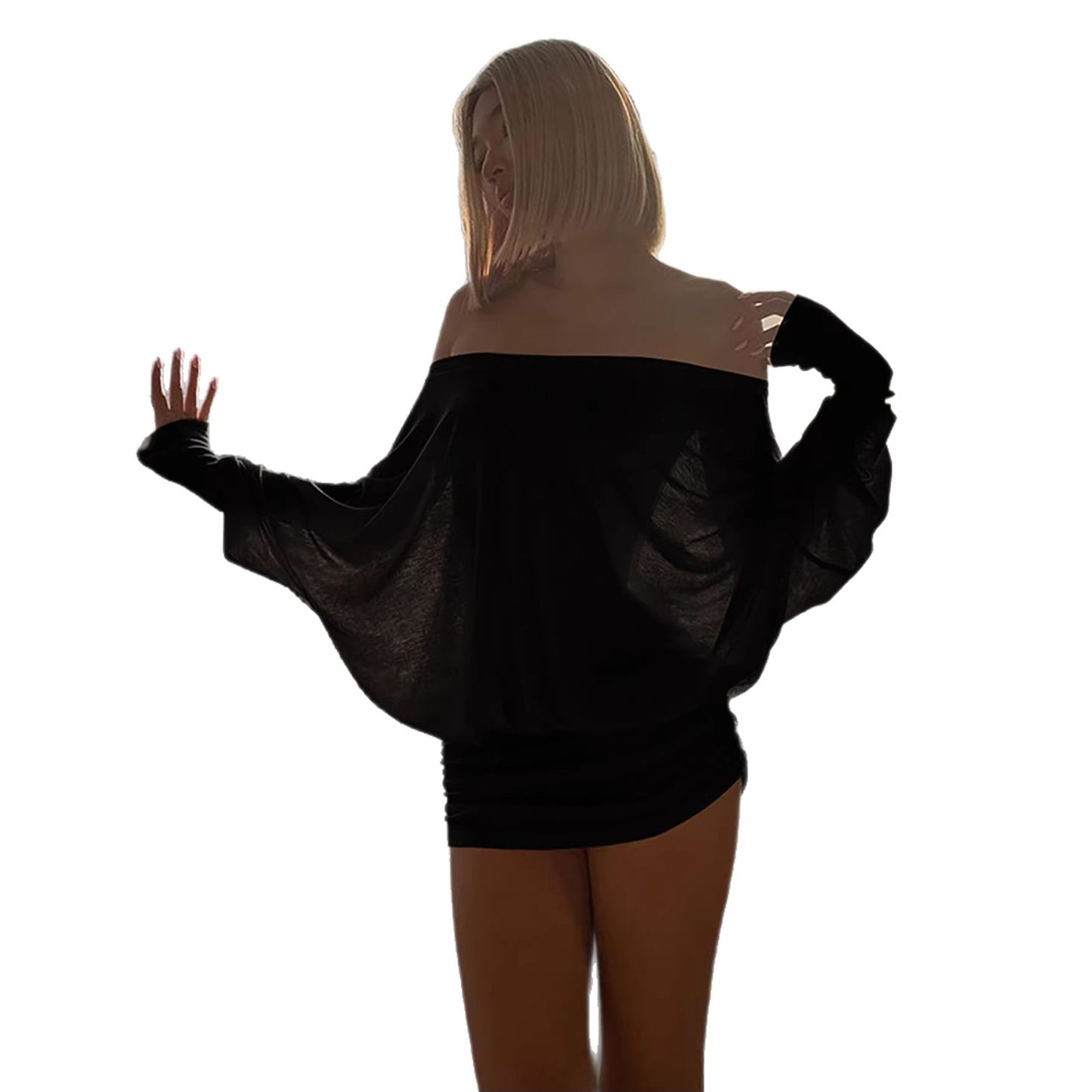 Women's Loose Sexy Pure Desire Style Hip Skirts