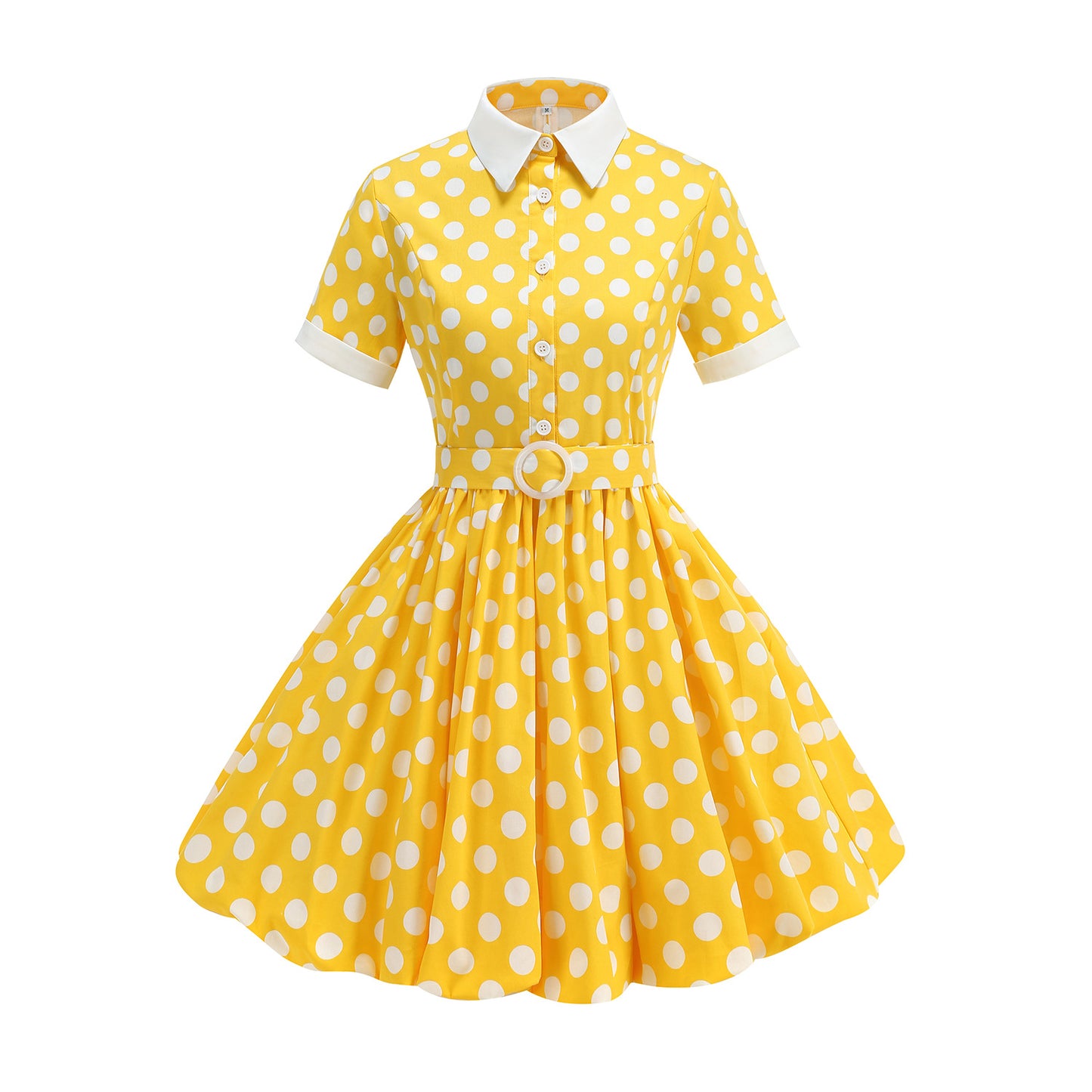 Retro Style Bud Summer Travel Court Dresses